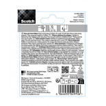 Samoprzylepne podkładki ochronno-ślizgowe SCOTCH, okrągłe, 19mm, 8 szt., szare