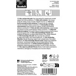 Ultra odporne podkładki filcowe SCOTCH, okrągłe, 25mm, 8 szt., czarno-białe