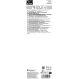 Ultra odporne podkładki filcowe SCOTCH, paski, 208x15mm, 4 szt., czarne