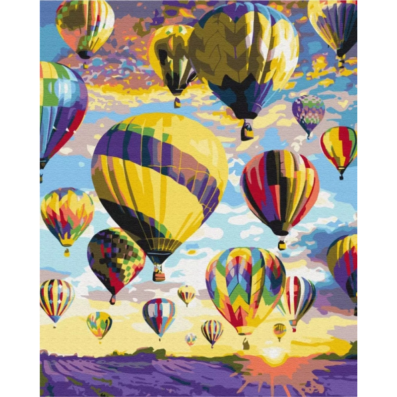 Malowanie po numerach BRUSHME, 40x50 cm, sny na niebie, 1 szt., w pudełku