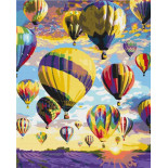 Malowanie po numerach BRUSHME, 40x50 cm, sny na niebie, 1 szt., w pudełku