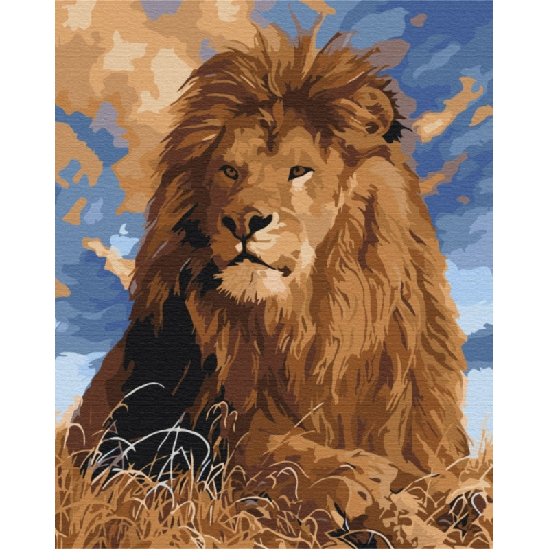 Malowanie po numerach BRUSHME, 40x50 cm, prawdziwy gigant, 1 szt., w pudełku