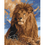 Malowanie po numerach BRUSHME, 40x50 cm, prawdziwy gigant, 1 szt., w pudełku