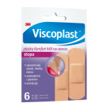 Plastry na otarcia VISCOPLAST Komfort, 2 rozmiary, kopertka, 6szt.