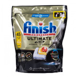 Tabletki do zmywarki FINISH Ultimate Plus, 45 szt., lemon