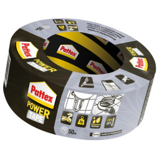 Taśma PATTEX POWER TAPE, 48mm x 50m, srebrna