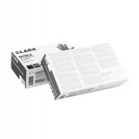 Rękawice nitrylowe bezpudrowe CLARA, 100 szt., rozmiar XS, czarne