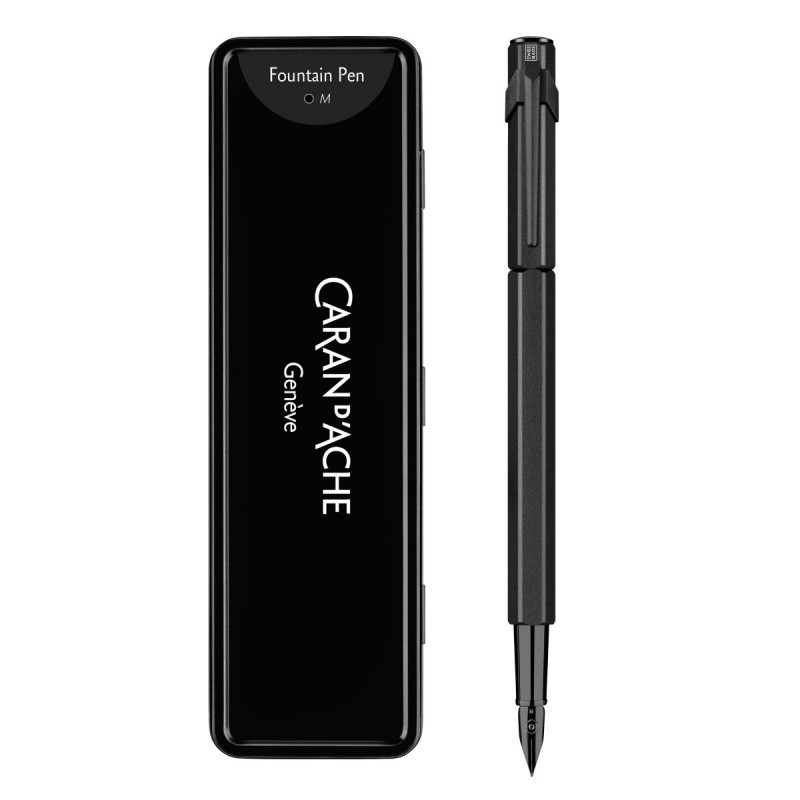 Pióro wieczne CARAN D'ACHE 849, Black Code, M, czarne