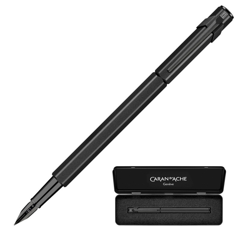 Pióro wieczne CARAN D'ACHE 849, Black Code, F, czarne
