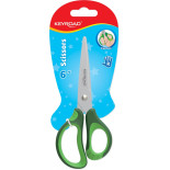 Nożyczki dziecięce KEYROAD, 15,5 cm, miękki uchwyt, blister, mix kolorów