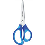 Nożyczki dziecięce KEYROAD, 15,5 cm, miękki uchwyt, blister, mix kolorów