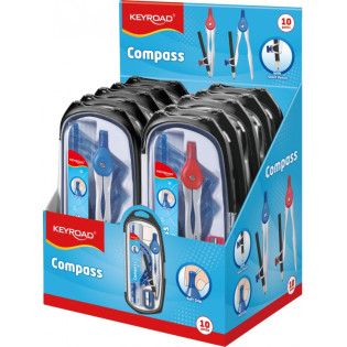 Zestaw geometryczny KEYROAD Vivi, 8 elementów, display, mix kolorów