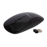 Myszka komputerowa Q-CONNECT, bezprzewodowa, 4-przyciskowa, czarna