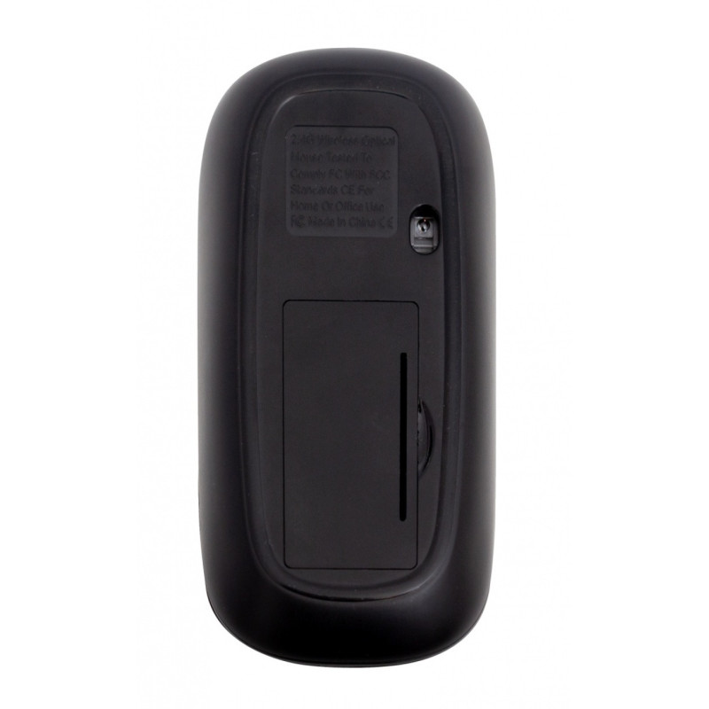 Myszka komputerowa Q-CONNECT, bezprzewodowa, 4-przyciskowa, czarna