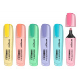 Zakreślacz KEYROAD Pastel, 72 szt., display, mix kolorów