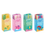 Gumka do ścierania KEYROAD Jelly Fun, ombre, 2 szt., blister, mix kolorów
