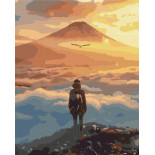 Malowanie po numerach BRUSHME, 40x50 cm, rajski krajobraz, 1 szt., w pudełku