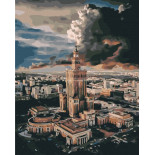 Malowanie po numerach BRUSHME, 40x50 cm, centrum Warszawy, 1 szt., w pudełku