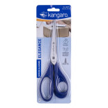 Nożyczki biurowe KANGARO, 21 cm, dla praworęcznych, blister, mix kolorów