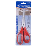 Nożyczki biurowe KANGARO, 21 cm, dla praworęcznych, blister, mix kolorów