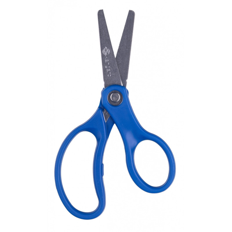 Nożyczki dziecięce KANGARO, 12,6cm, blister, mix kolorów