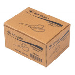 Nożyczki dziecięce KANGARO, 12,6cm, blister, mix kolorów