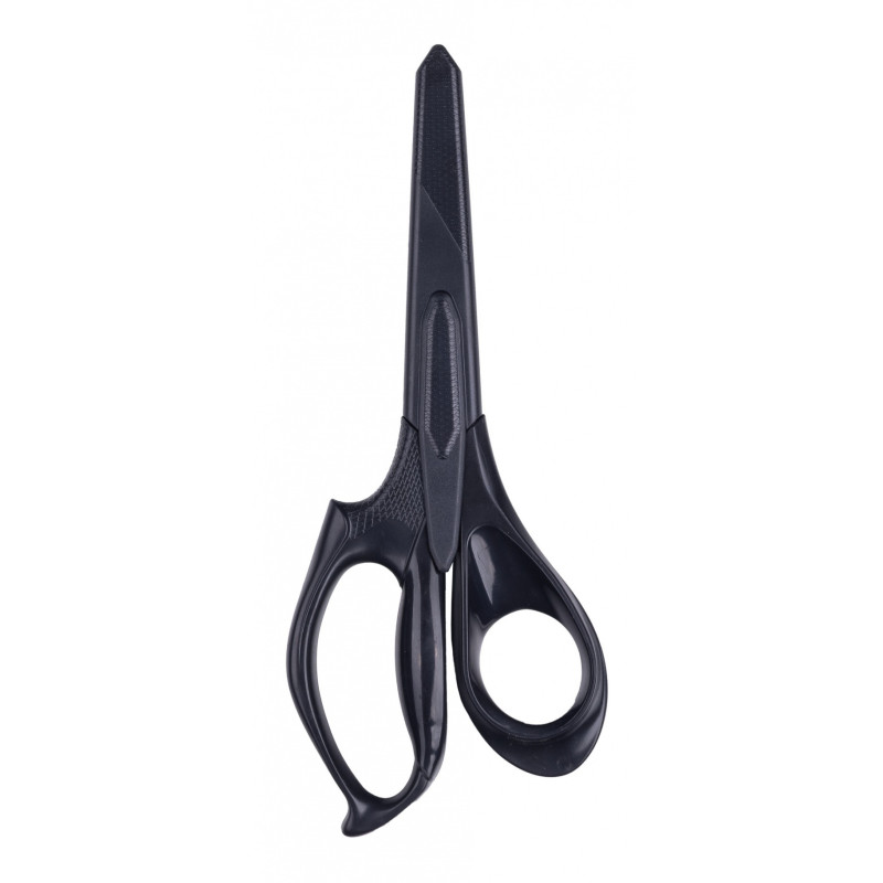 Nożyczki biurowe KANGARO, 18,5 cm, z osłoną, dla praworęcznych, blister, mix kolorów