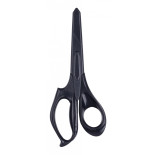 Nożyczki biurowe KANGARO, 18,5 cm, z osłoną, dla praworęcznych, blister, mix kolorów