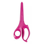 Nożyczki biurowe KANGARO, 18,5 cm, z osłoną, dla praworęcznych, blister, mix kolorów