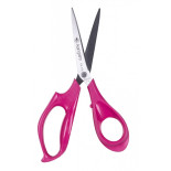 Nożyczki biurowe KANGARO, 18,5 cm, z osłoną, dla praworęcznych, blister, mix kolorów