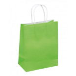 Torebka na prezenty DONAU HOME, papierowa, 18x23x10cm, całoroczna, jednolita, mix kolorów