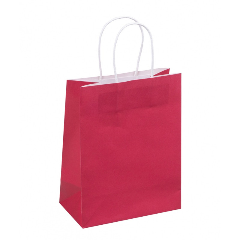 Torebka na prezenty DONAU HOME, papierowa, 18x23x10cm, całoroczna, jednolita, mix kolorów