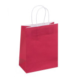 Torebka na prezenty DONAU HOME, papierowa, 18x23x10cm, całoroczna, jednolita, mix kolorów