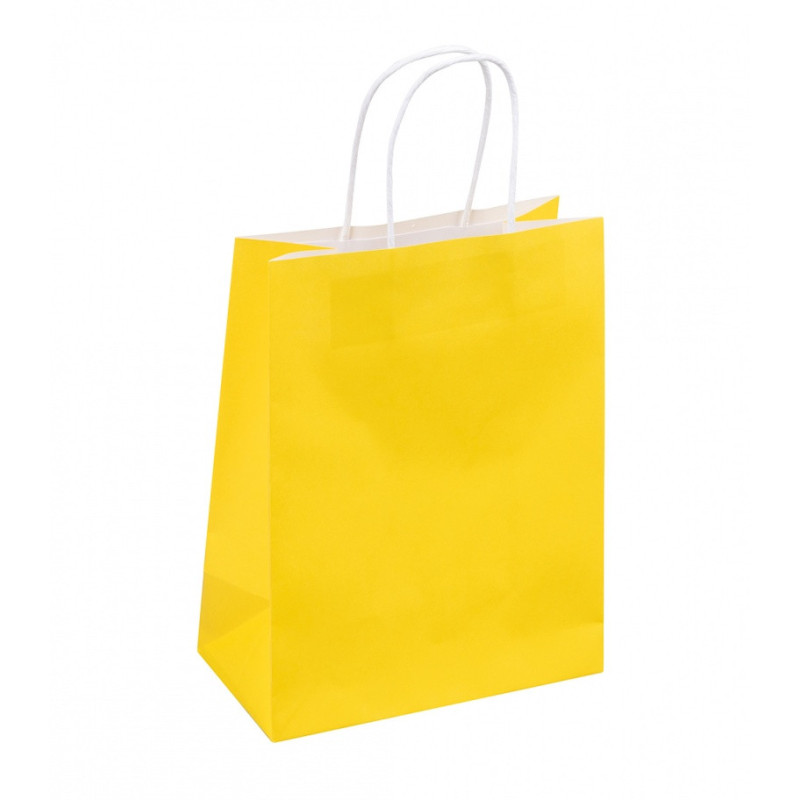 Torebka na prezenty DONAU HOME, papierowa, 18x23x10cm, całoroczna, jednolita, mix kolorów