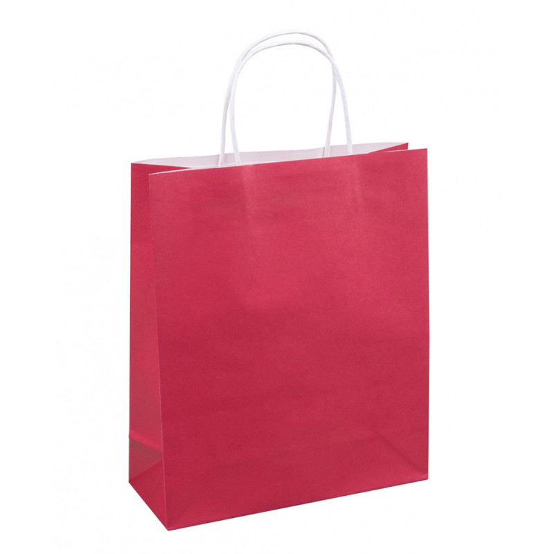 Torebka na prezenty DONAU HOME, papierowa, 25x30x10cm, całoroczna, jednolita, mix kolorów