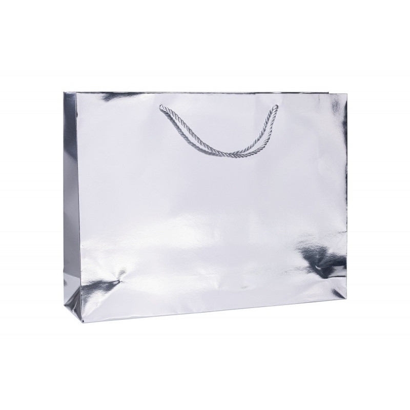 Torebka na prezenty DONAU HOME, laminowana, 40x30x10cm, całoroczna, z rączką, mix kolorów