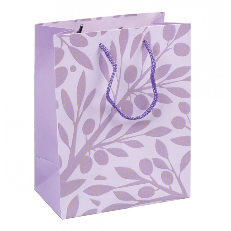 Torebka na prezenty DONAU HOME, laminowana, 18x23x10cm, całoroczna, sznurek, mix wzorów