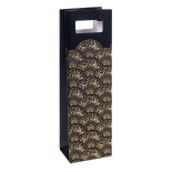 Torebka na alkohol DONAU HOME, laminowana, 12x41,5x8cm, całoroczna, z rączką, mix wzorów