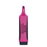 Zakreślacz OFFICE PRODUCTS z gumowym uchwytem, 2-5mm, różowy