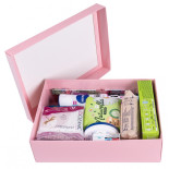 Zestaw higieniczny dla kobiet DONAU HOME, w pudełku, różowy