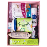 Zestaw higieniczny dla kobiet DONAU HOME, w pudełku, różowy