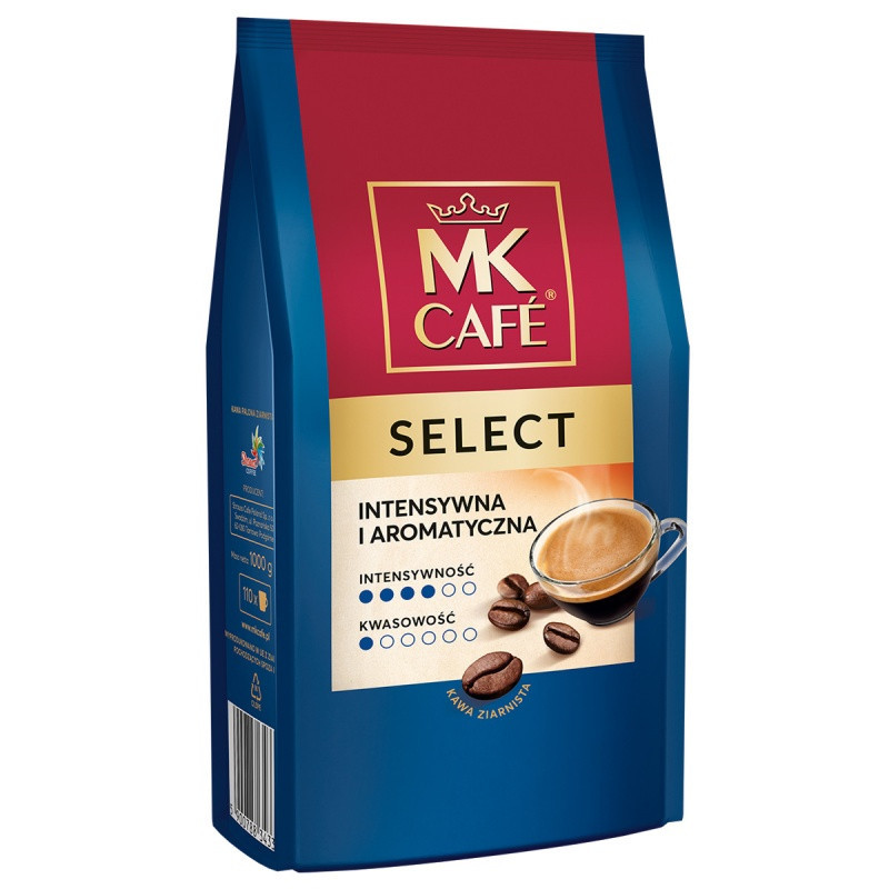 Kawa MK CAFE Select, ziarnista, 1kg