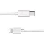 Kabel USB-C MEDIARANGE Apple Lightning, 1m, biały
