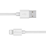 Kabel MEDIARANGE Apple Lightning, USB 2.0, 1,0m, biały