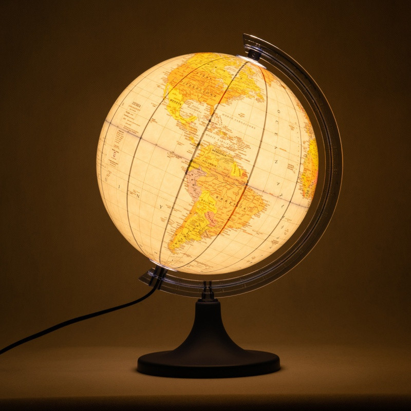 Globus polityczny GŁOWALA, podświetlany, śr. 250mm, w pudełku