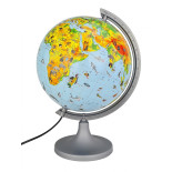 Globus zoologiczny z opisem GŁOWALA, podświetlany, śr. 250mm, w pudełku, z aplikacją AR