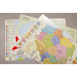 Podkładka na biurko GŁOWALA, mapa polityczna Świata, 58x38cm