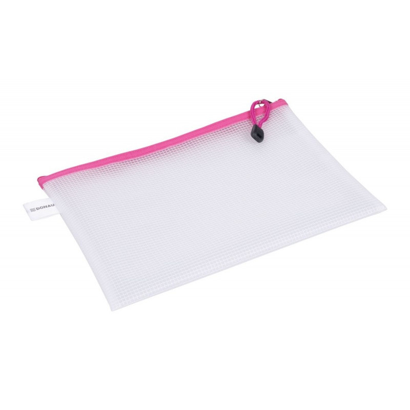 Torebka DONAU Zipper Bag, A5, 243x180 mm, EVA, z suwakiem, mix kolorów