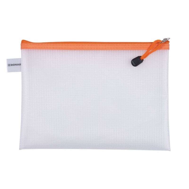 Torebka DONAU Zipper Bag, A5, 243x180 mm, EVA, z suwakiem, mix kolorów