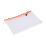 Torebka DONAU Zipper Bag, A5, 243x180 mm, EVA, z suwakiem, mix kolorów